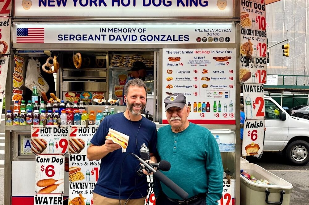 The Street Vendor Who Sleeps In His Van To Protect His Turf