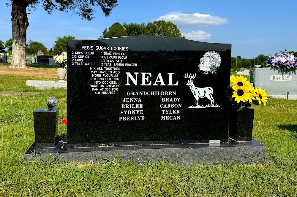 Why Would You Put A Recipe On Your Gravestone?